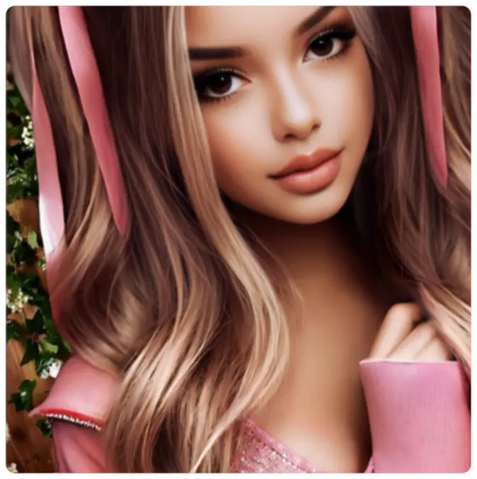 Cassandra, founder of Ride or Die Babygirl, in a soft pink glam portrait for homepage branding.